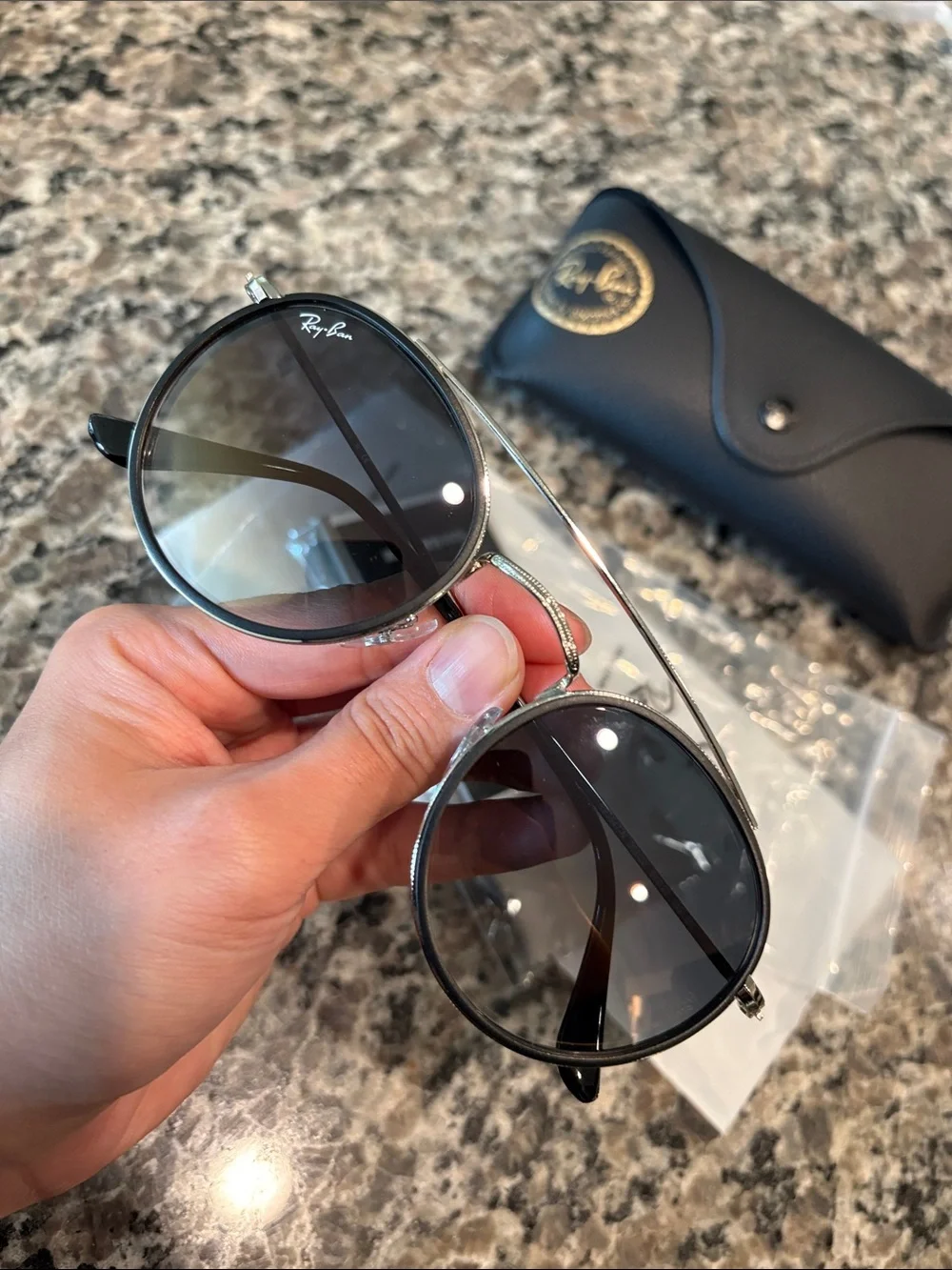 NWT Ray-Ban Women’s Round Double Bridge Sunglasses